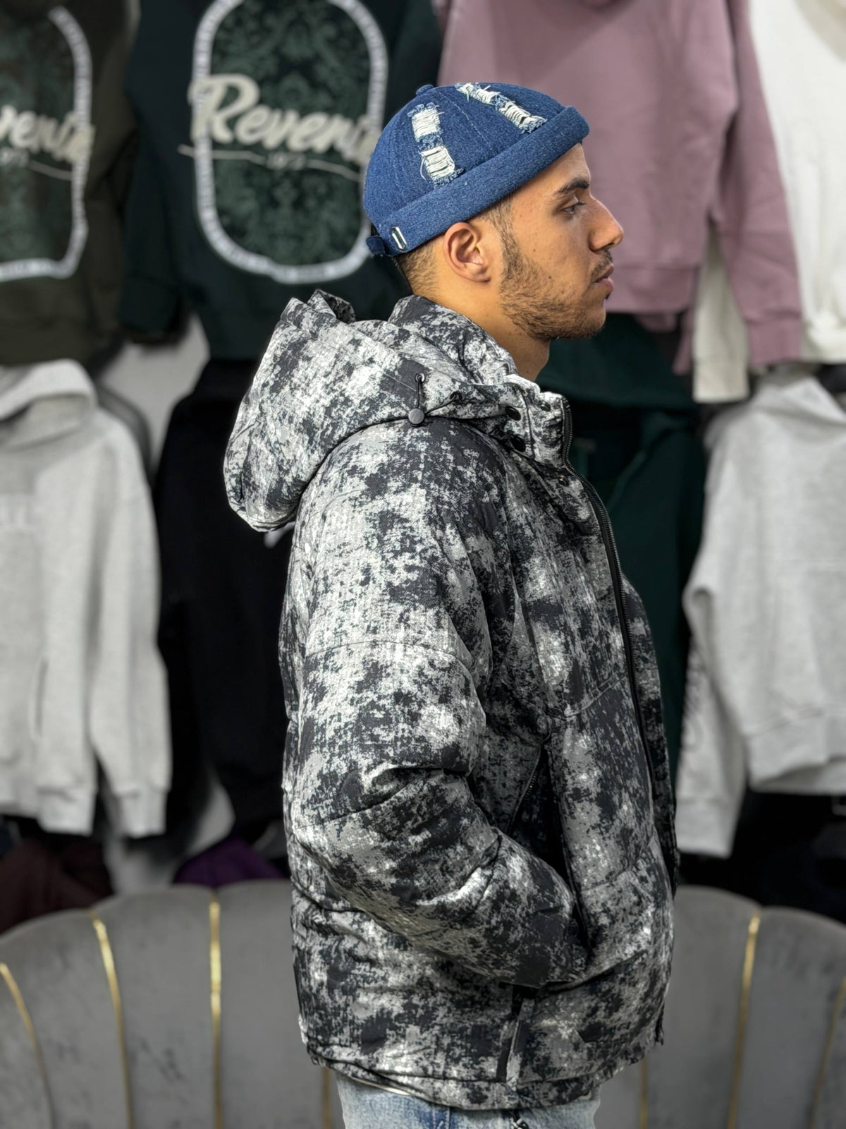 PUFFER JACKET MILITARY V1