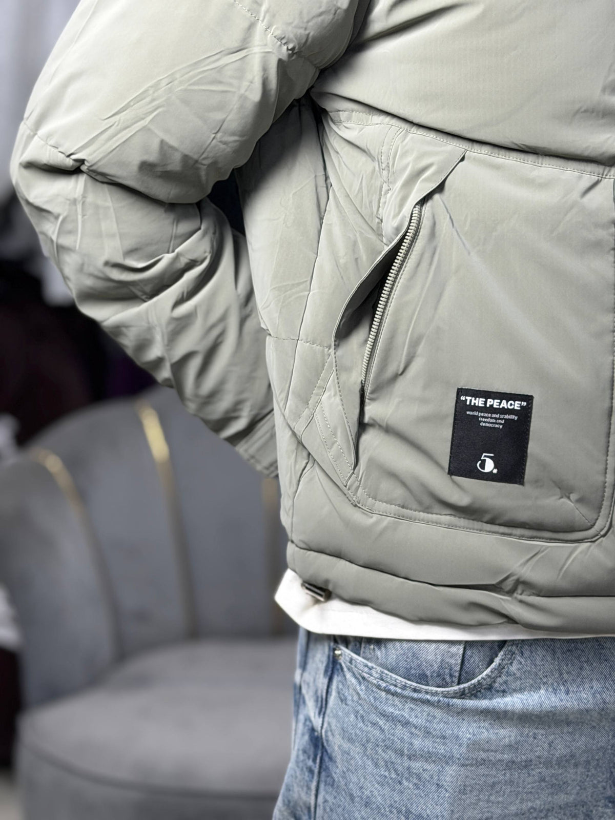 PUFFER JACKET VHSK10 - OLIVE