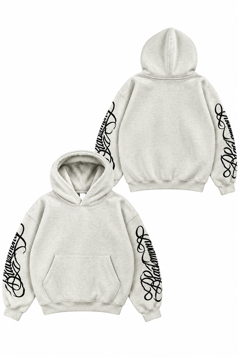 Hoodie Shadow Hands Grey