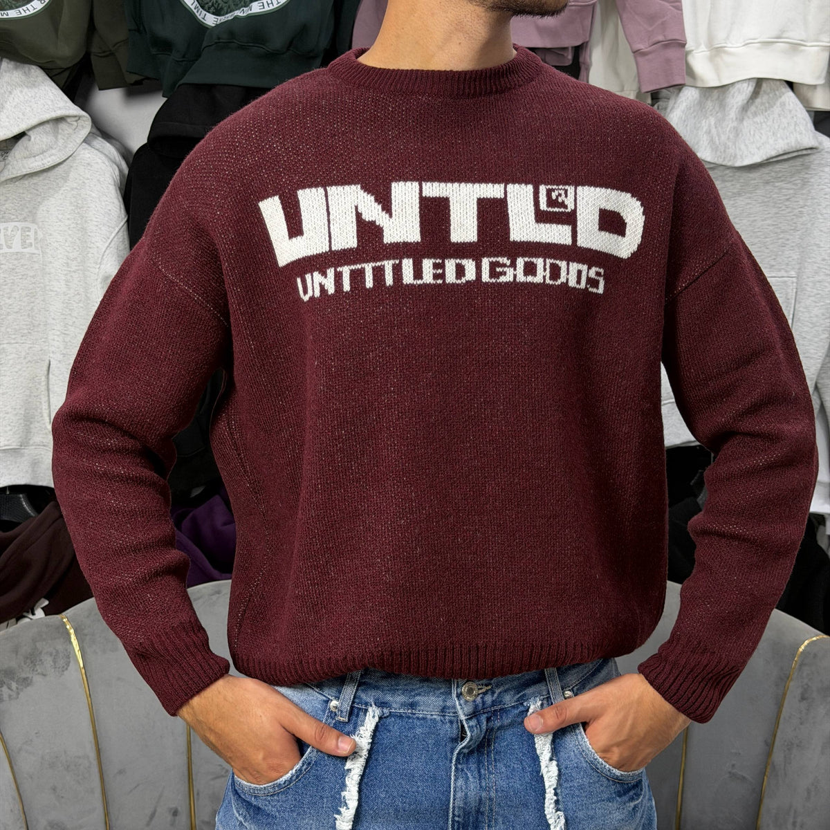 Sweatshirt UNTITLEDGOODS - RED