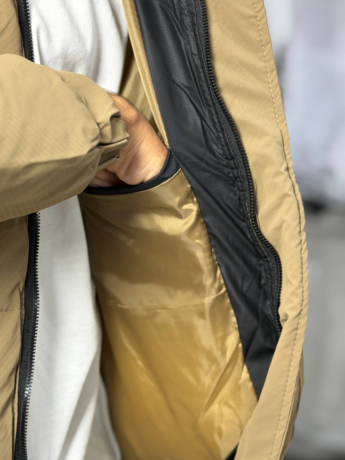 PUFFER GAER LPG - BROWN