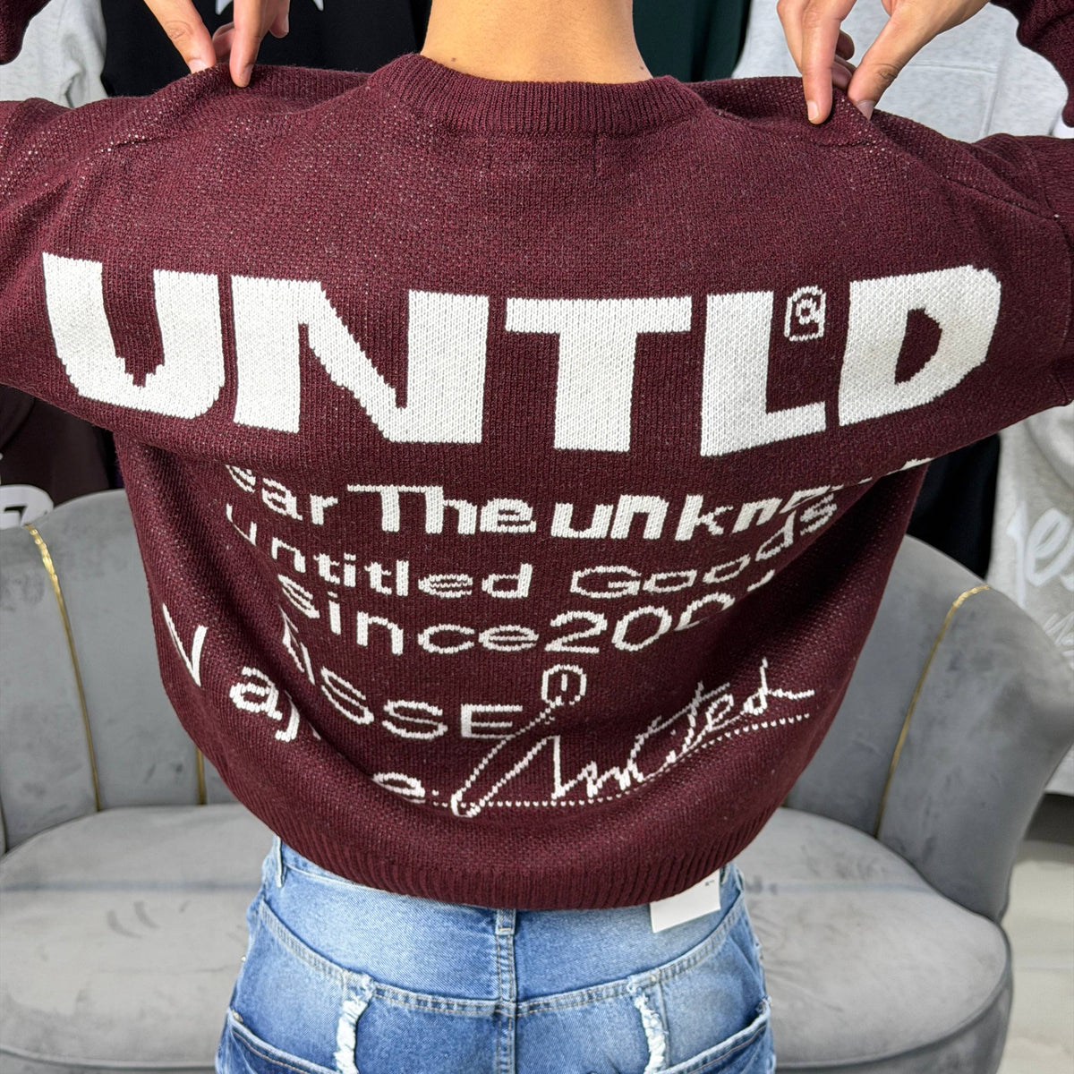 Sweatshirt UNTITLEDGOODS - RED