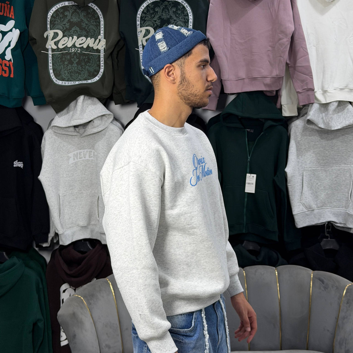 SWEATSHIRT ORVIX - WHITE