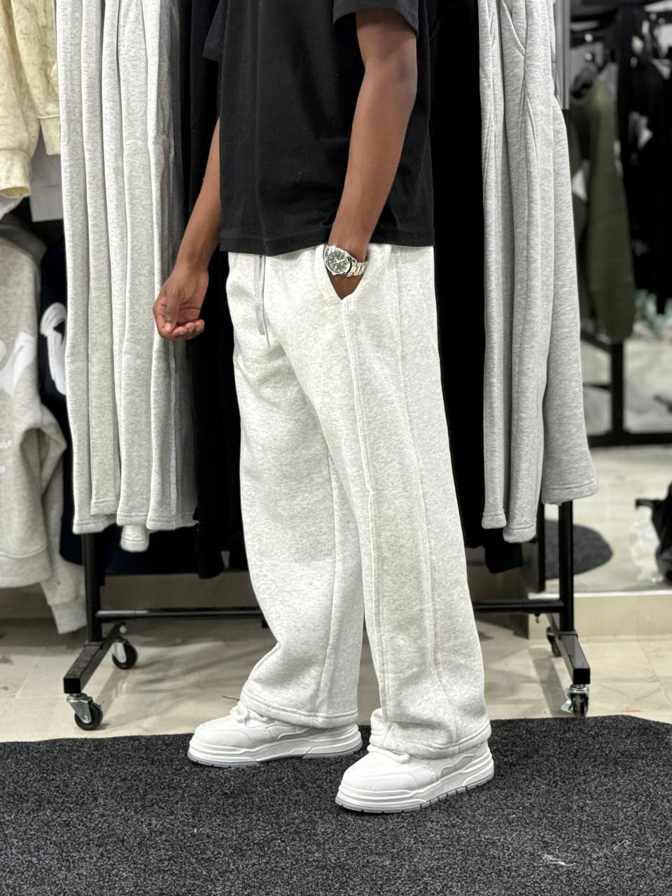 Pant BAGGY CTT BASIC DRV45 - WHITE