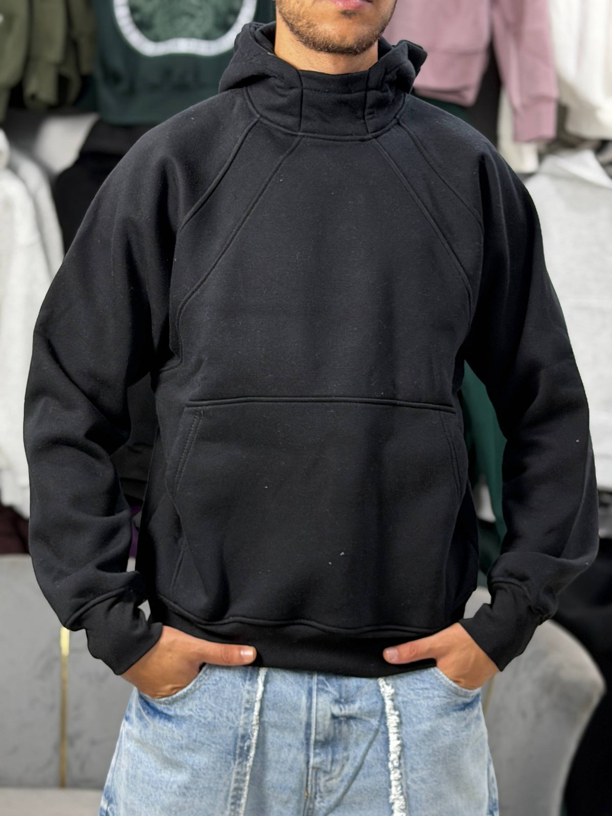OVERSIZED BYLER HOODIE – BLACK