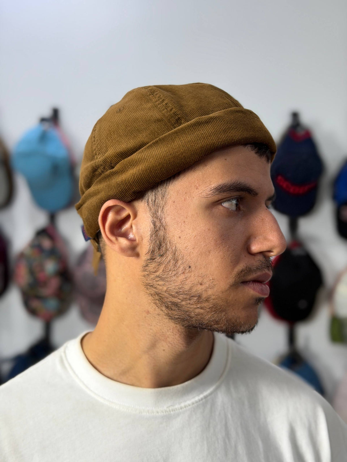 MIKI DOCKER BROWN CHECK