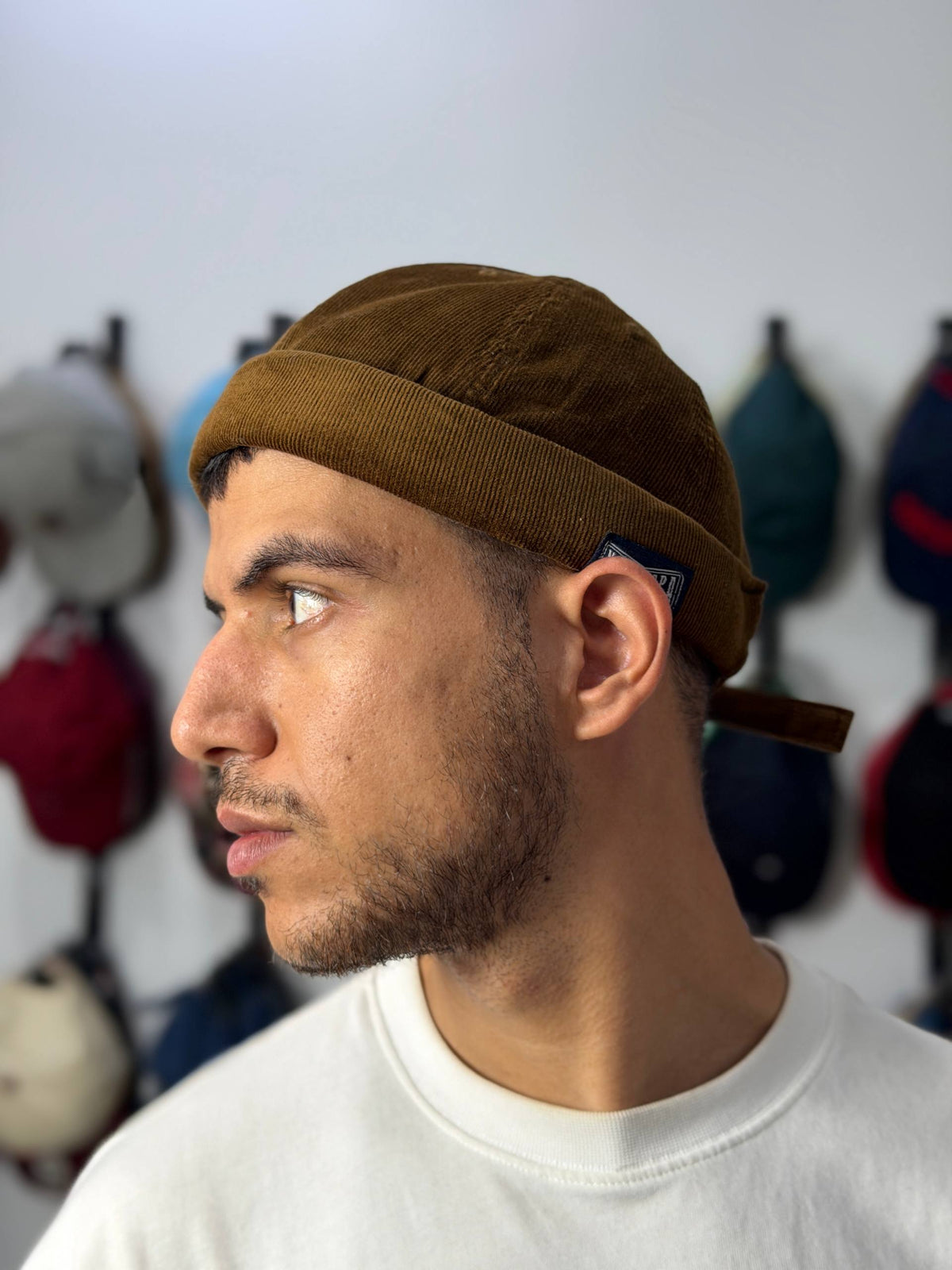 MIKI DOCKER BROWN CHECK