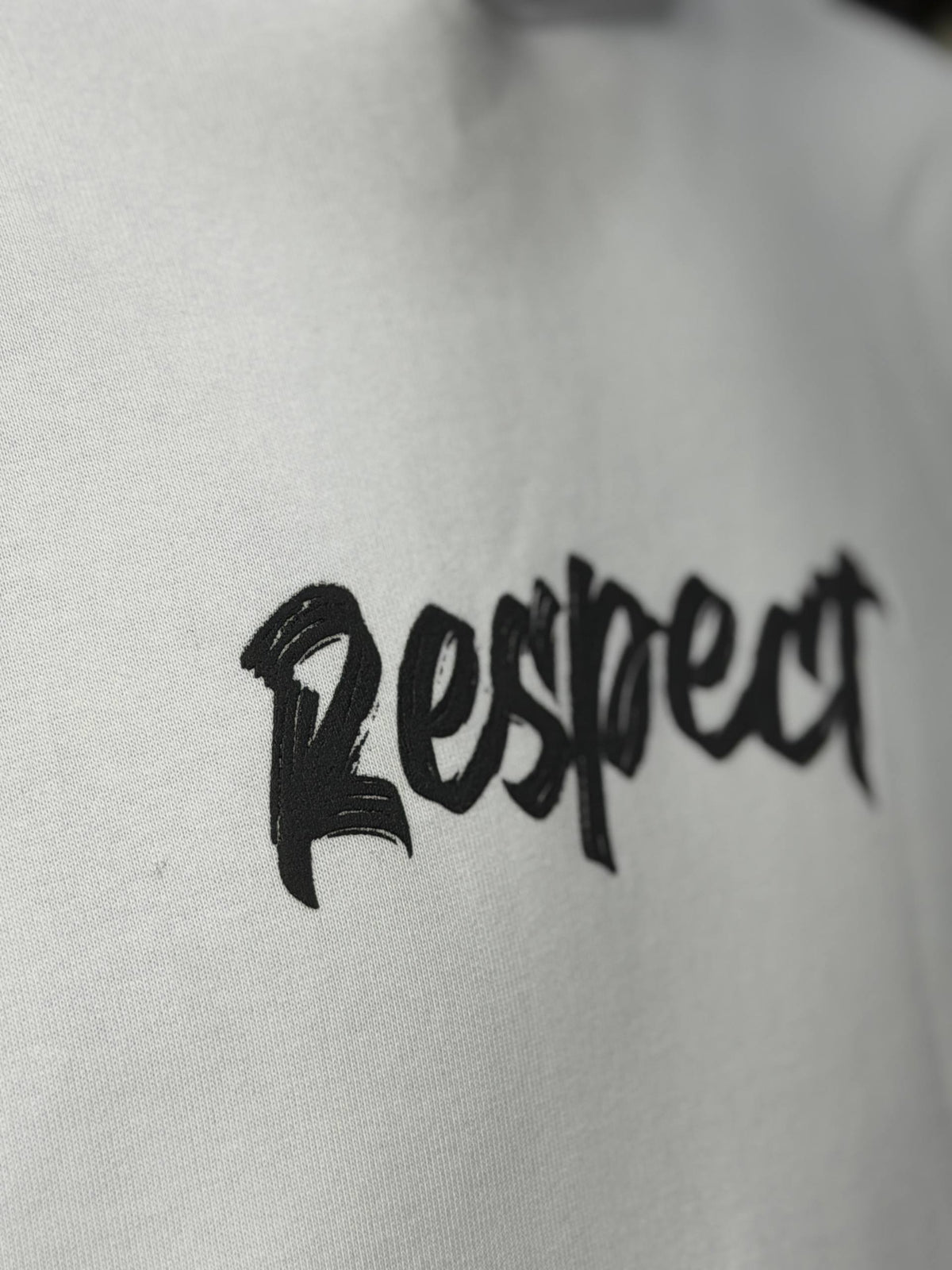 HOODIE RESPECT - WHITE
