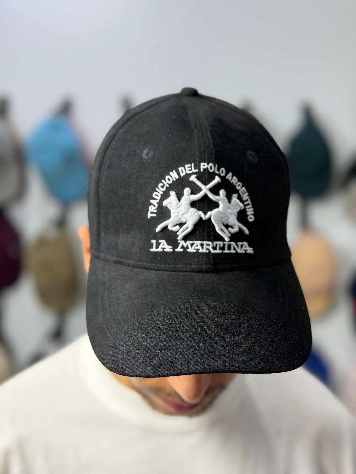 Cap La Martina Street Black