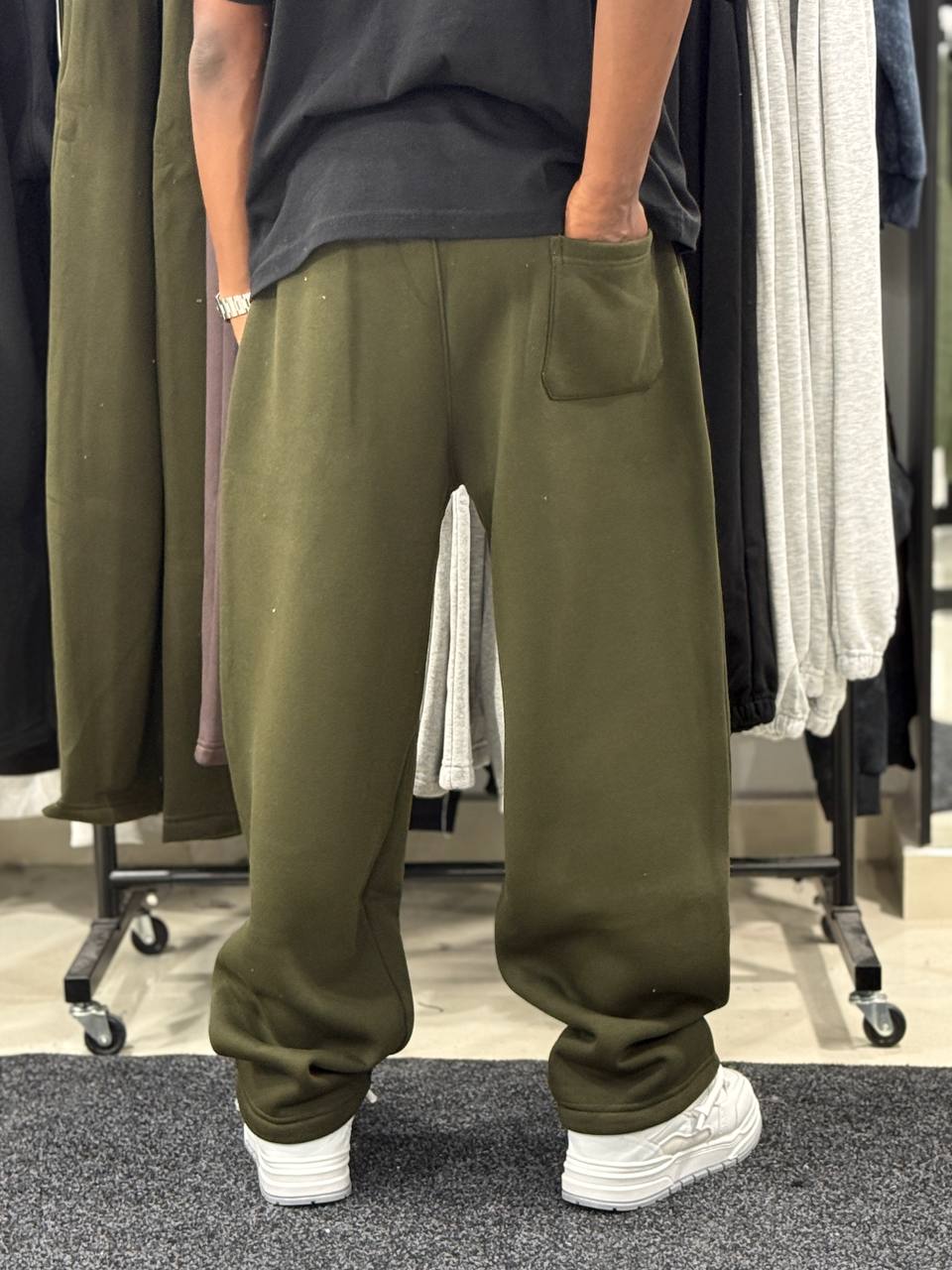Pant BAGGY CTT BASIC DS1 - OLIVE