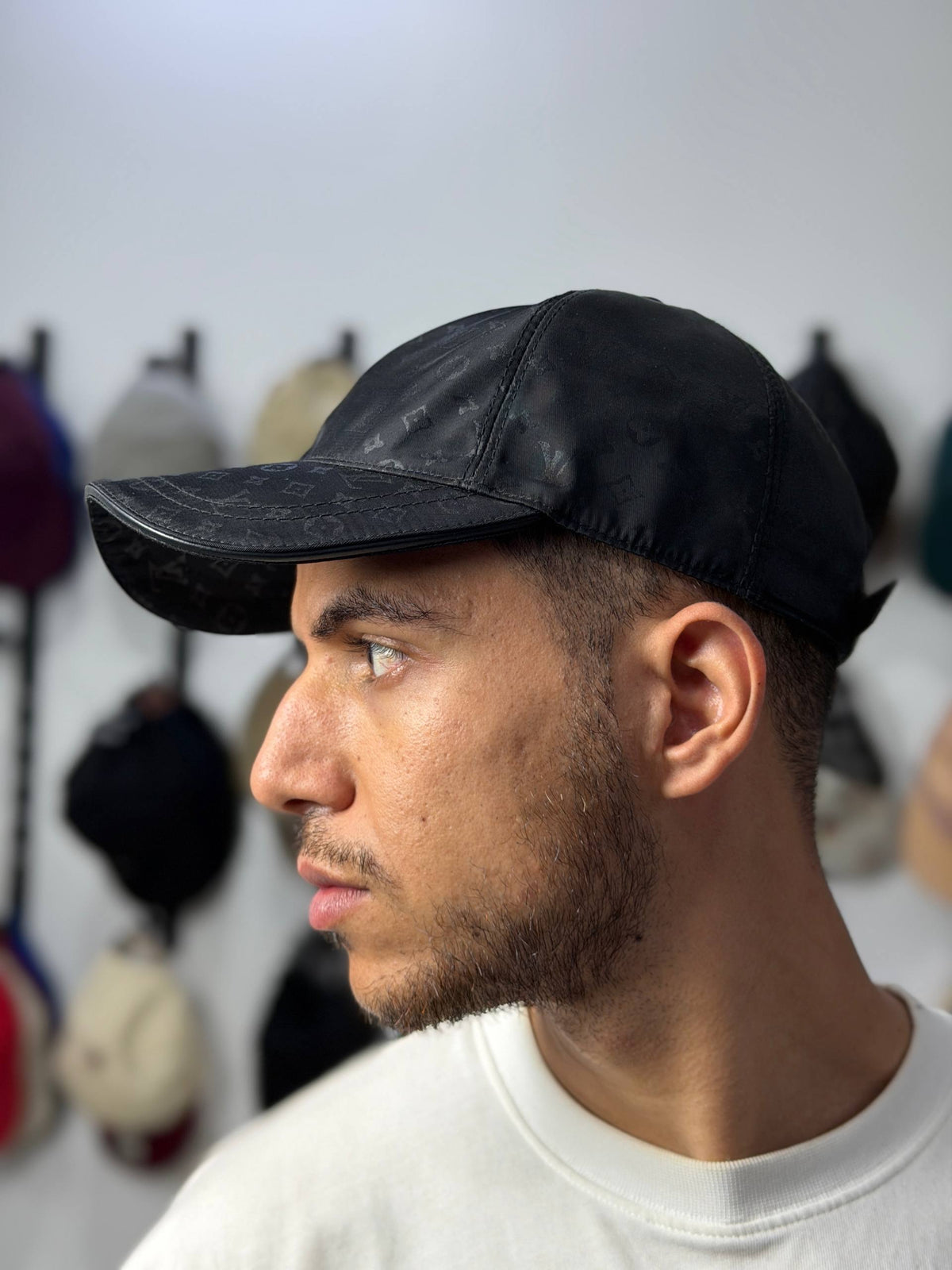 Cap LV Black Monogram