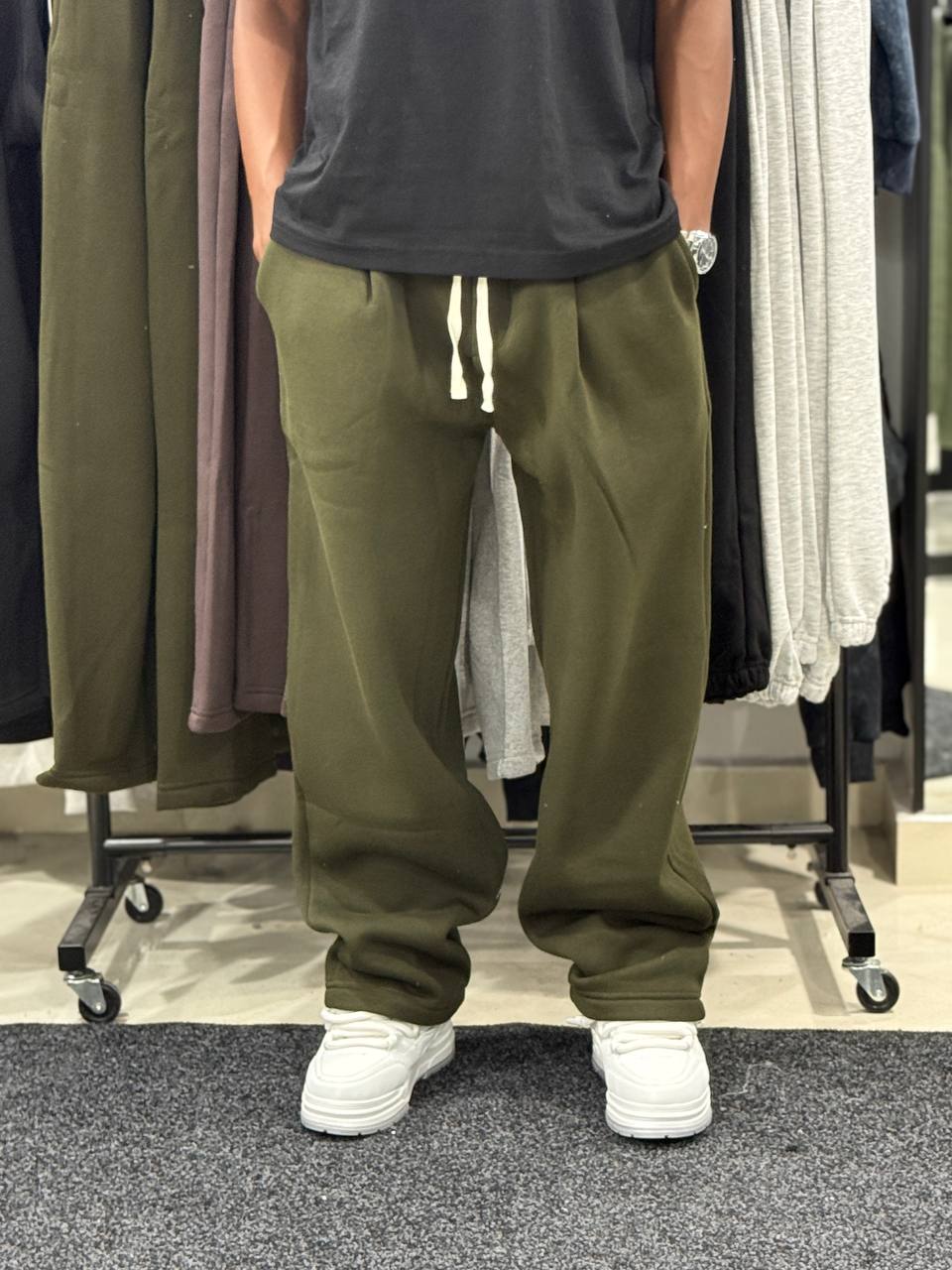Pant BAGGY CTT BASIC DS1 - OLIVE