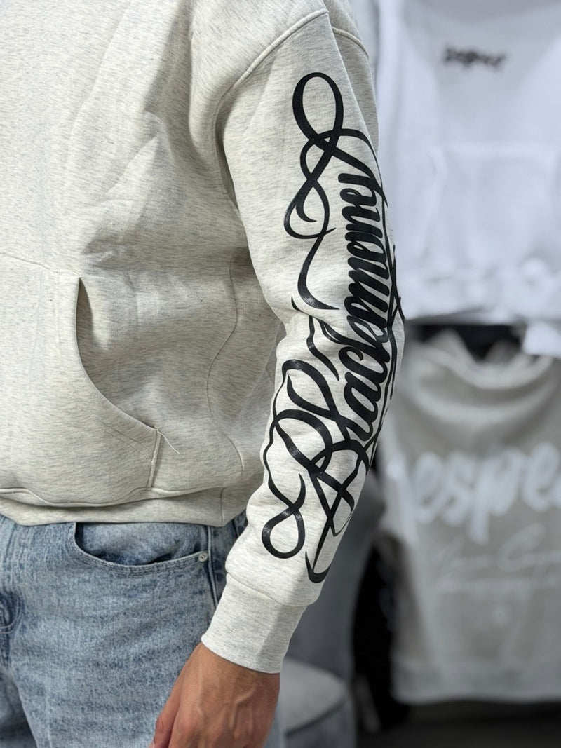 Hoodie Shadow Hands Grey