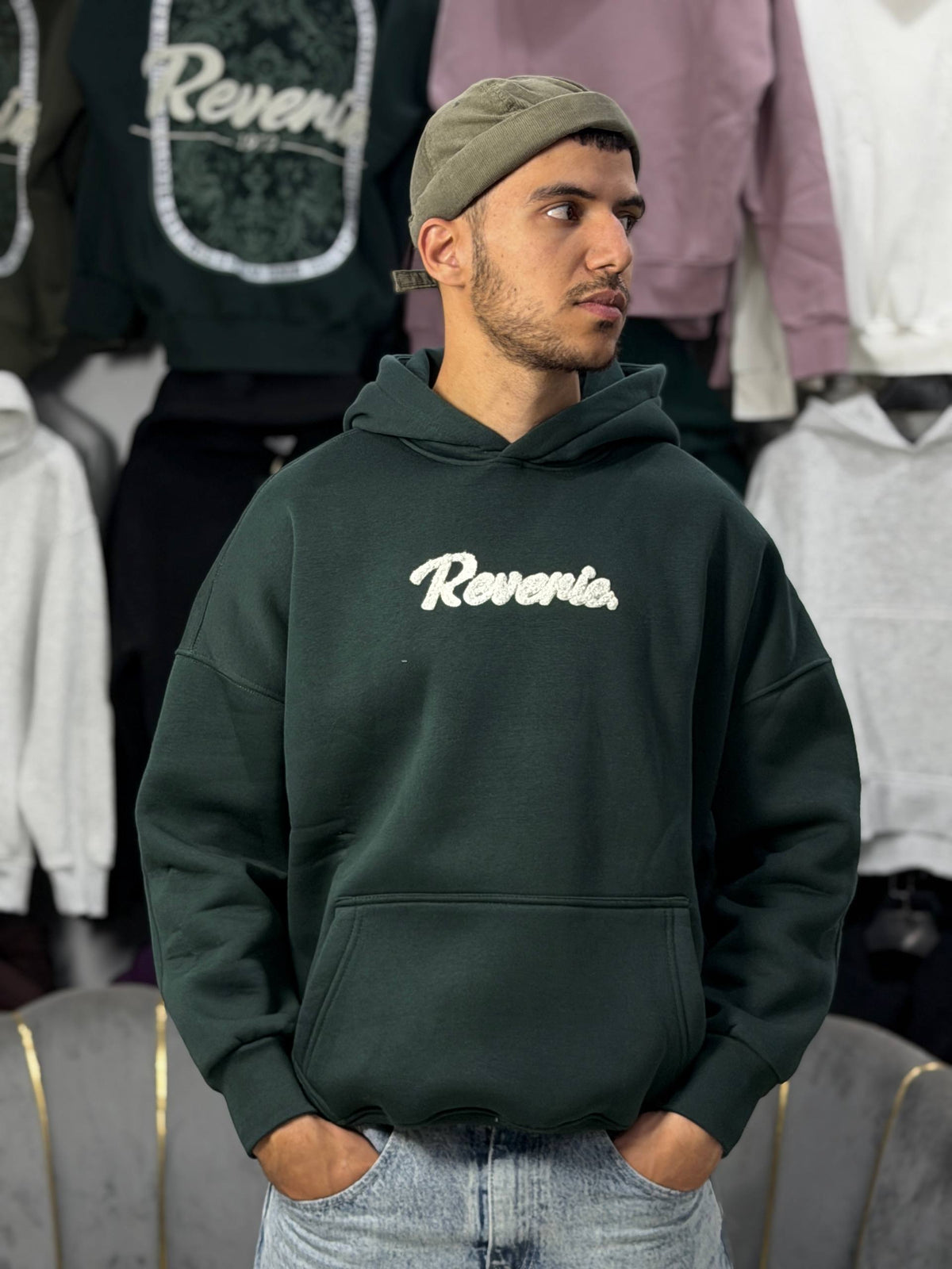 REVENUE HOODIE - GREEN V2