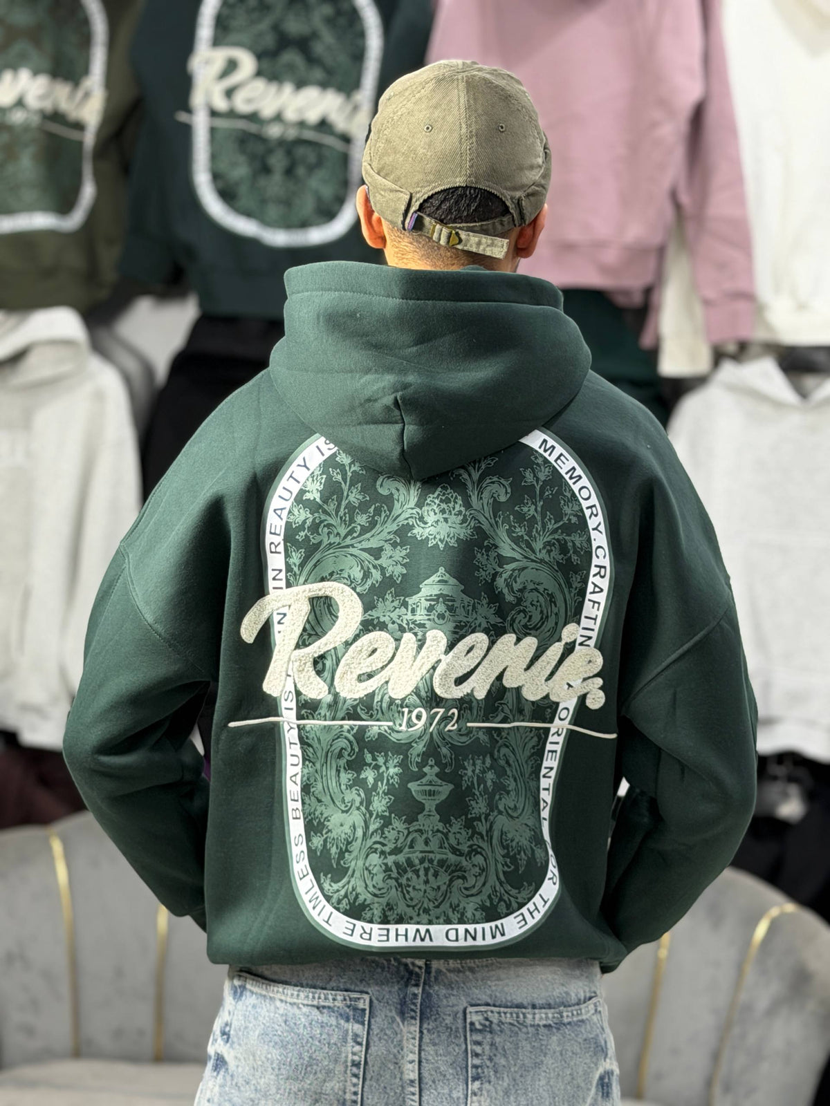 REVENUE HOODIE - GREEN V2
