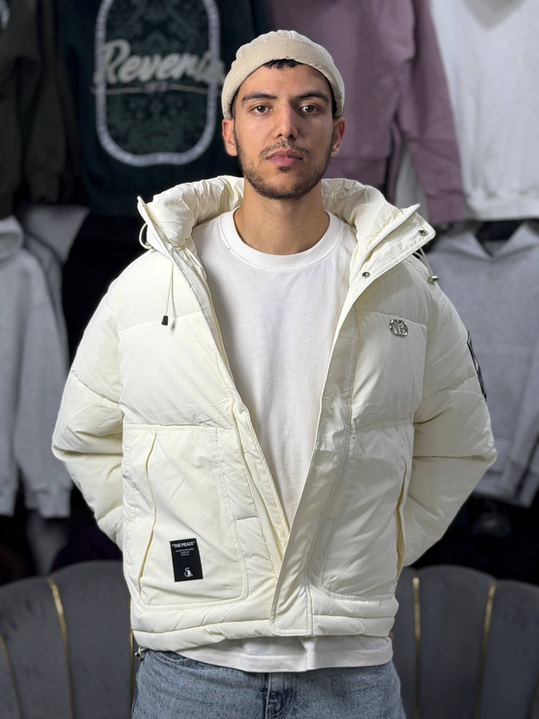 PUFFER JACKET VHSK10 - WHITE