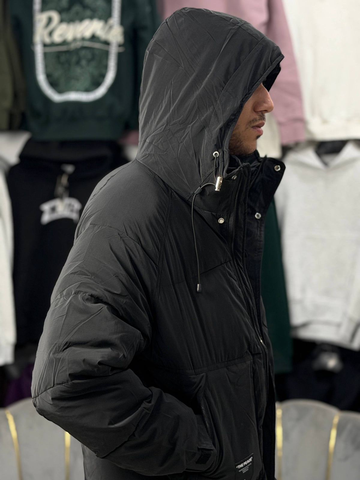 PUFFER JACKET VHSK10 - BLACK