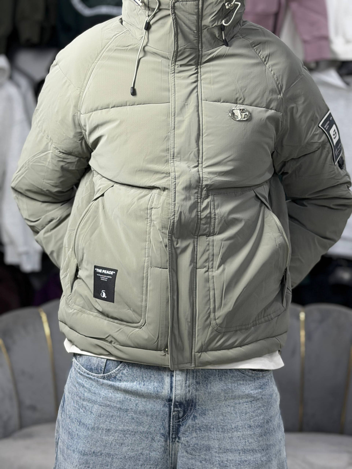 PUFFER JACKET VHSK10 - OLIVE