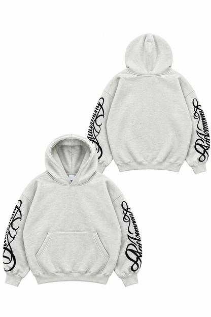 Hoodie Shadow Hands White