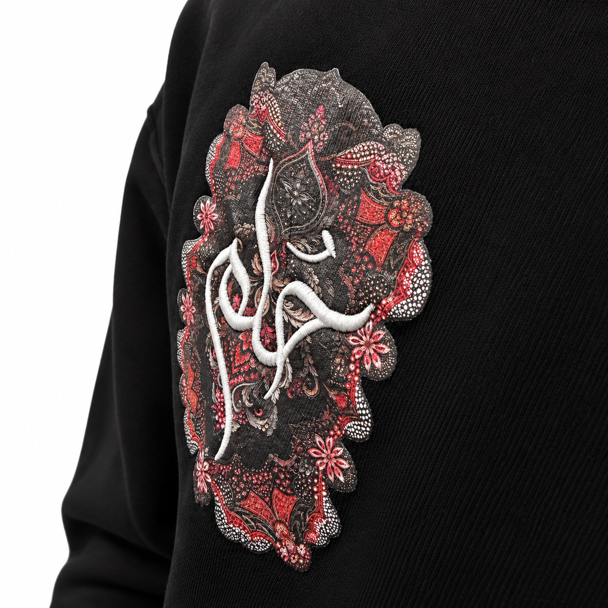 7OLM — SWEATSHIRT BLACK