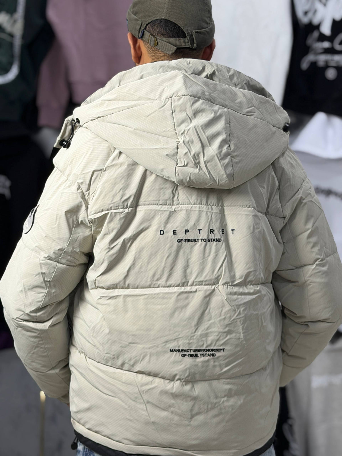 PUFFER GAER LPG - BEIGE