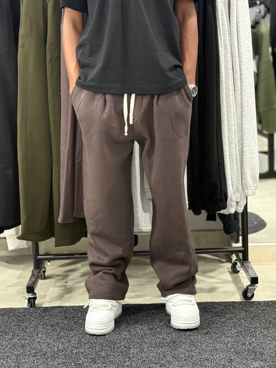 Pant BAGGY CTT BASIC DS1 - BROWN