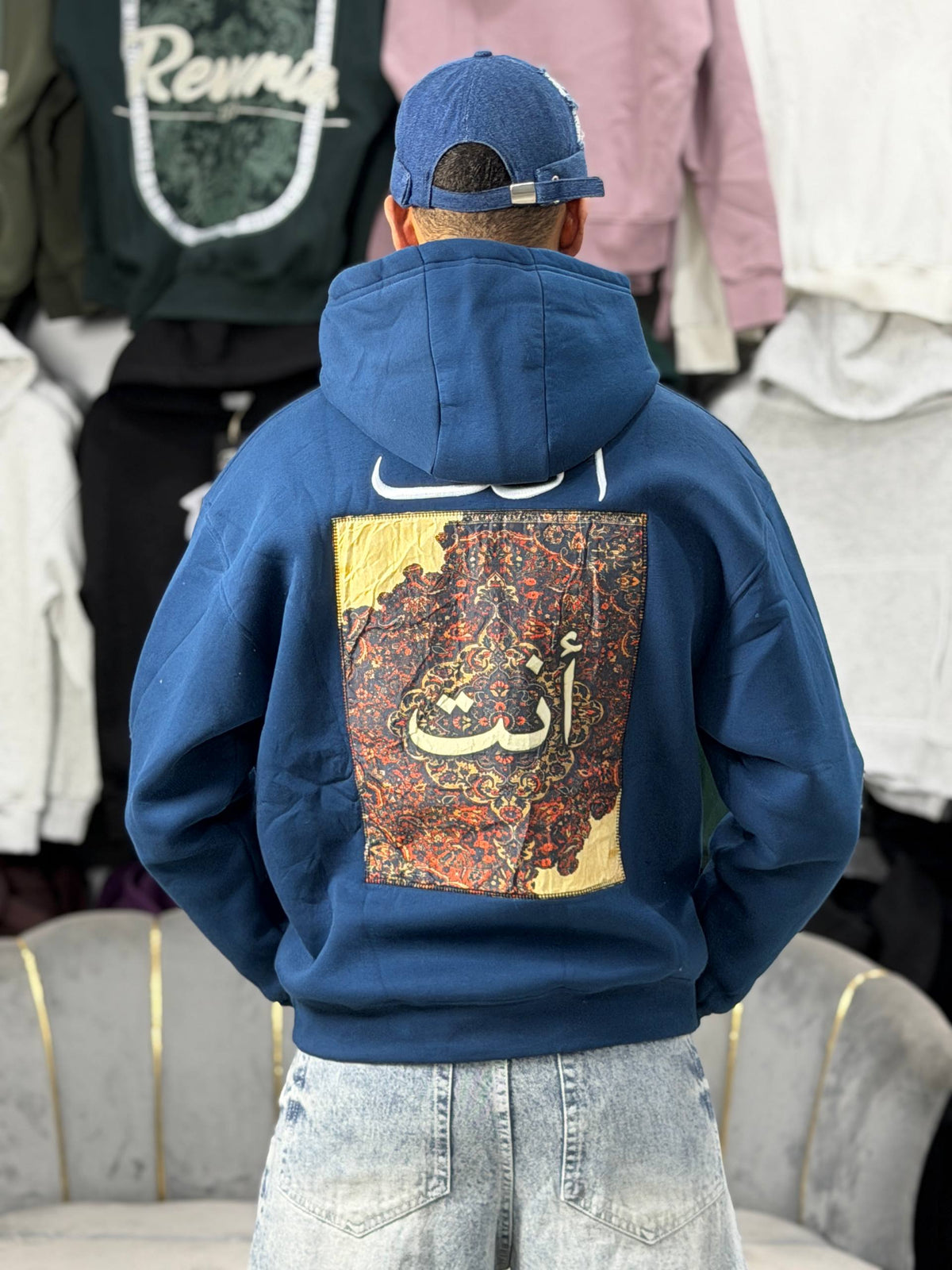 ANT — Essential Hoodie Blue