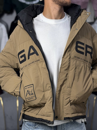 PUFFER GAER LPG - BROWN