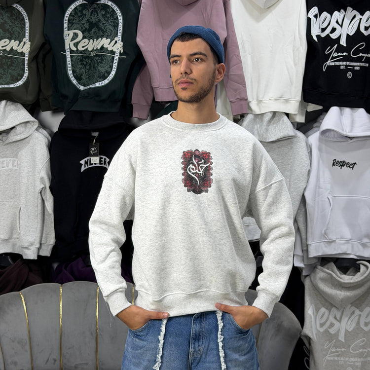 7OLM — SWEATSHIRT GRAY