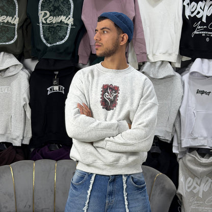 7OLM — SWEATSHIRT GRAY
