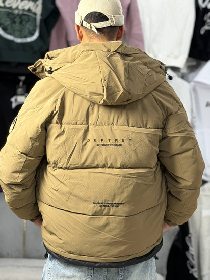 PUFFER GAER LPG - BROWN