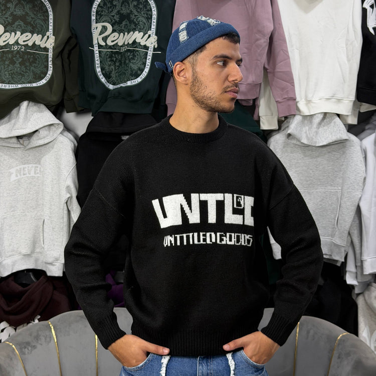 Sweatshirt UNTITLEDGOODS - BLACK