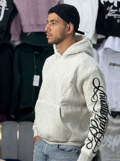 Hoodie Shadow Hands Grey
