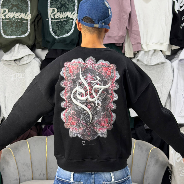 7OLM — SWEATSHIRT BLACK