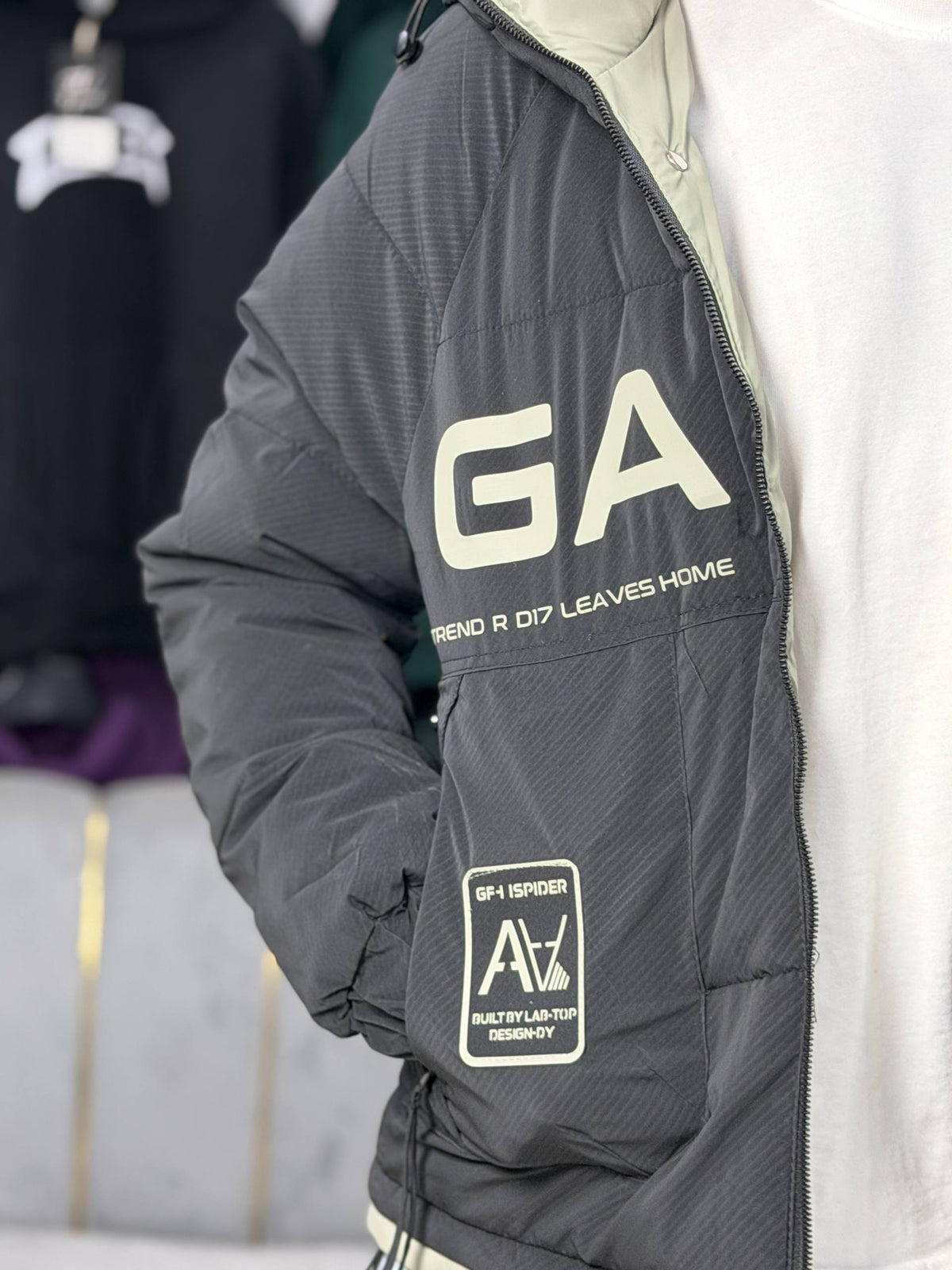 PUFFER GAER LPG - BLACK