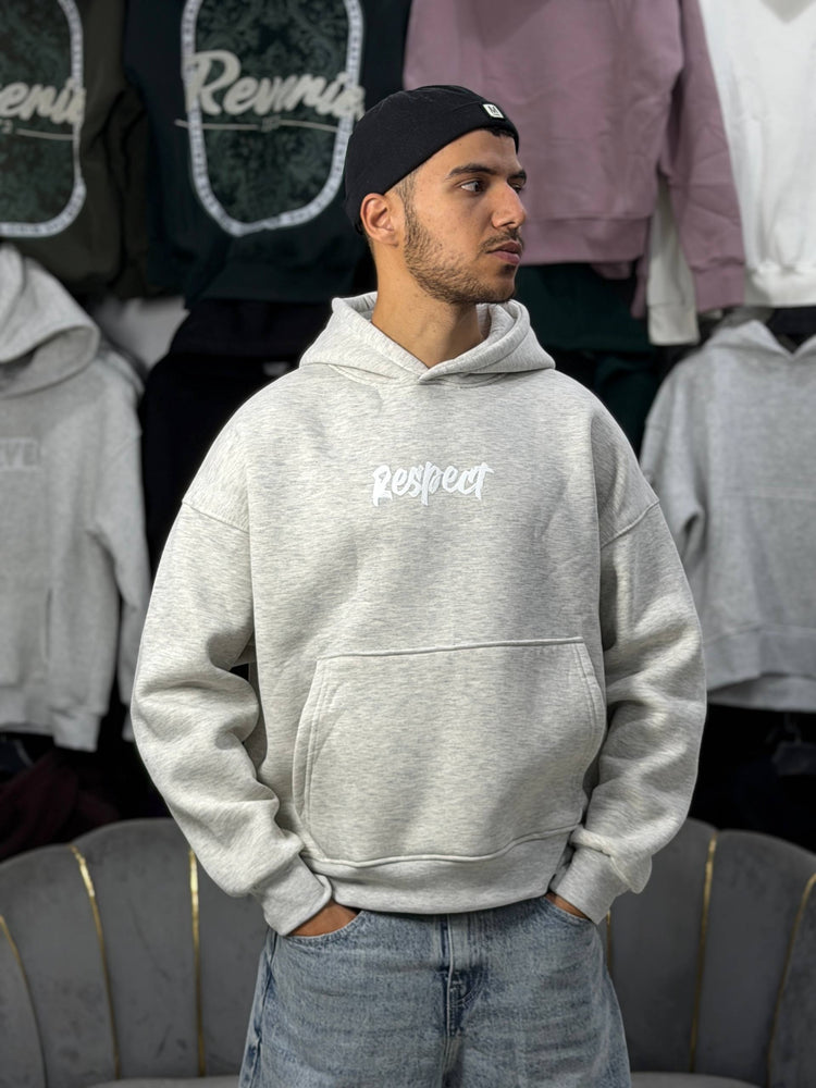 HOODIE RESPECT - GRAY