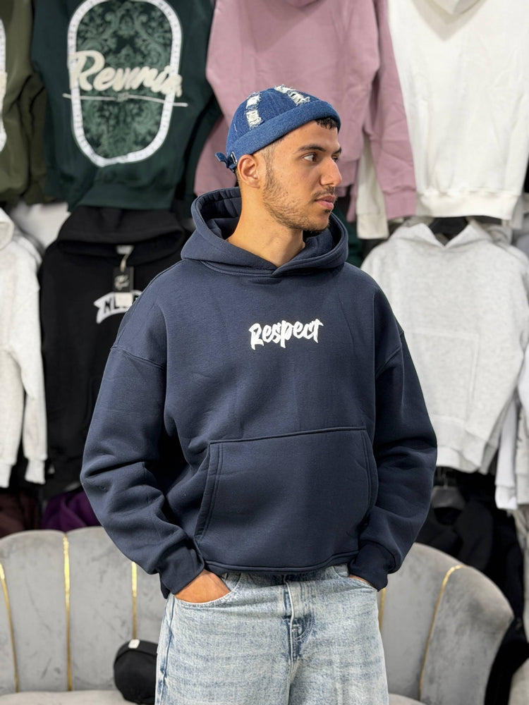 HOODIE RESPECT - BLUE