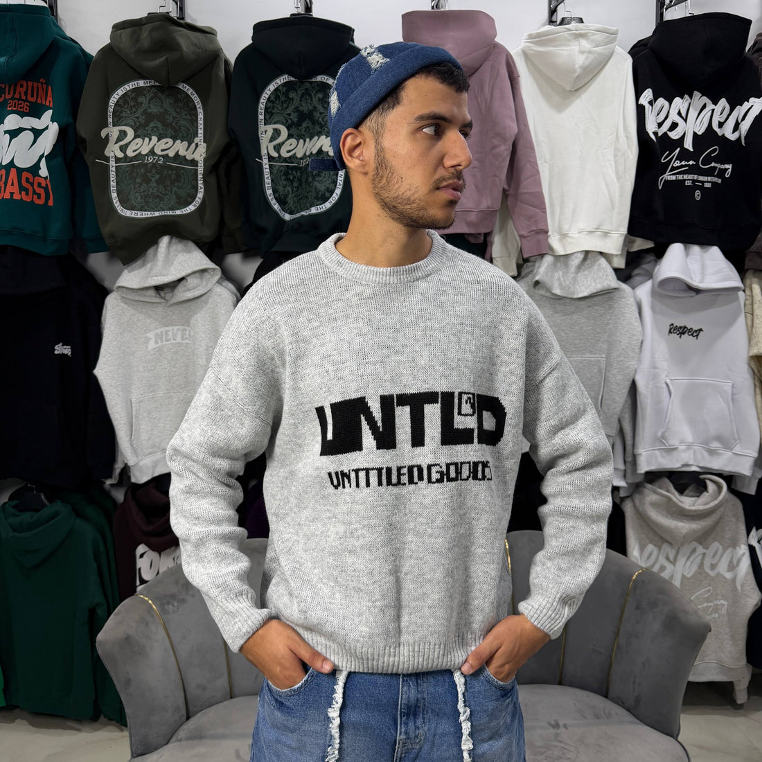 Sweatshirt UNTITLEDGOODS - GRAY