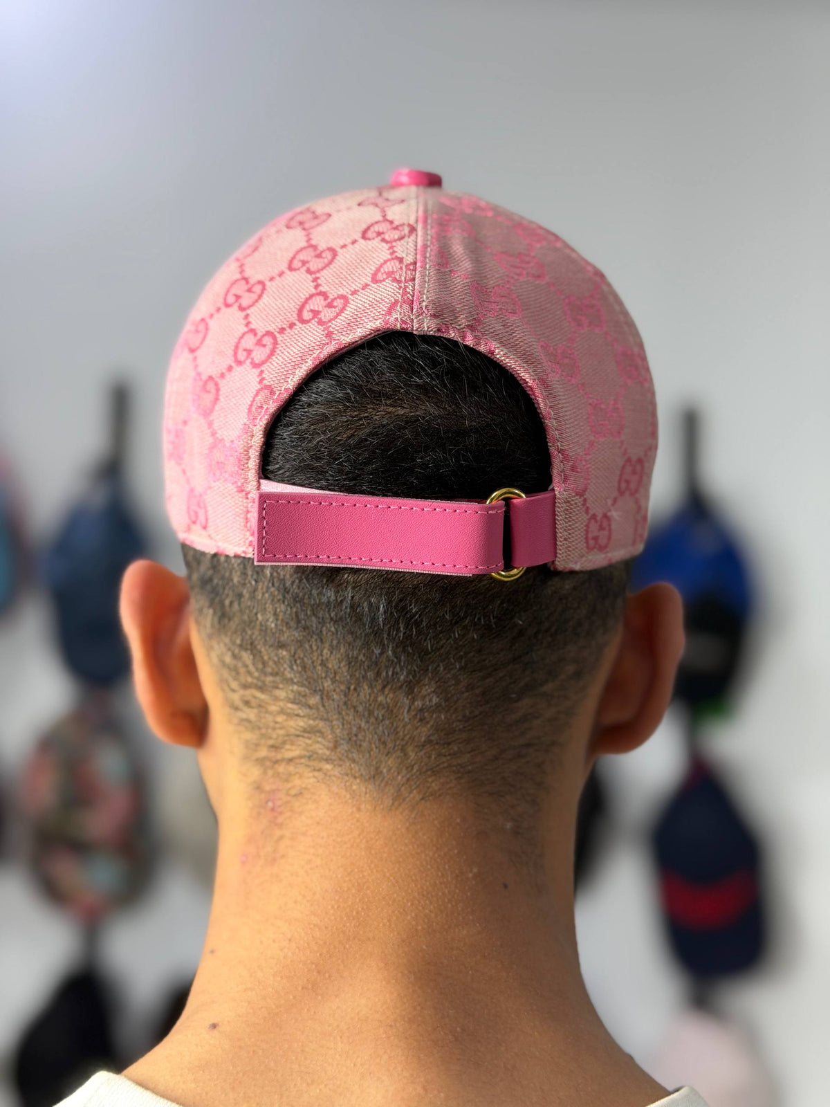 Cap Blush Monogram
