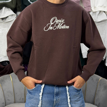 SWEATSHIRT ORVIX - BROWN