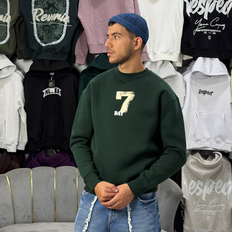 sweatshirt 7DAY GREEN