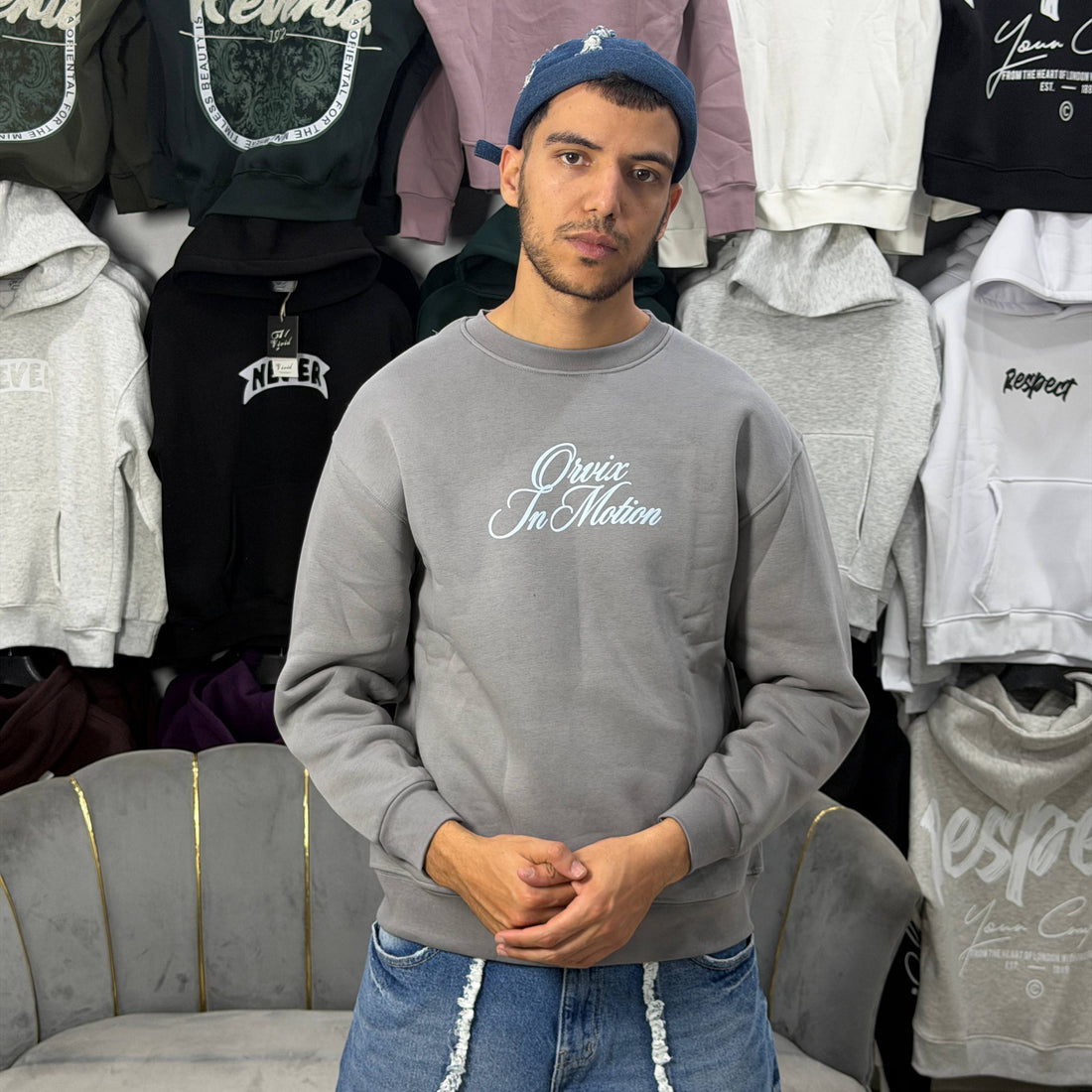 SWEATSHIRT ORVIX - GREY