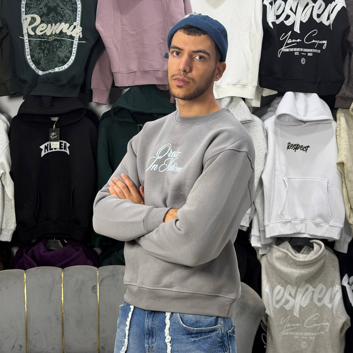 SWEATSHIRT ORVIX - GREY