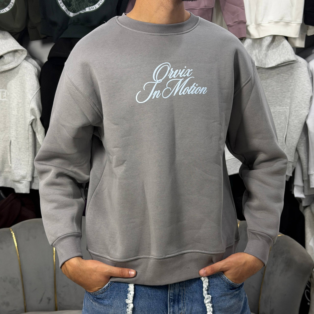 SWEATSHIRT ORVIX - GREY