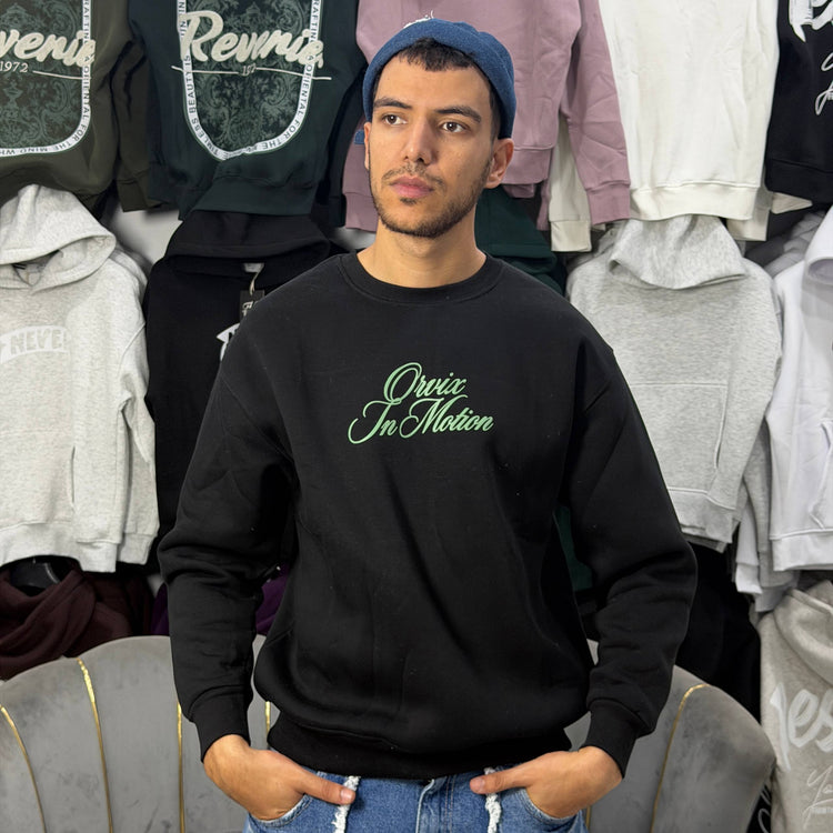 SWEATSHIRT ORVIX - BLACK