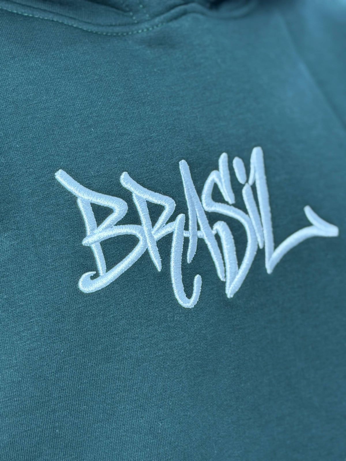 hoodie oversized brasil green