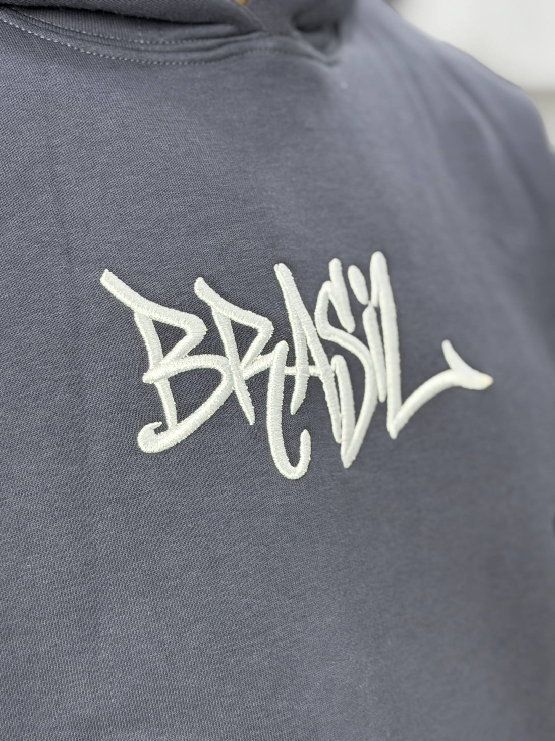 Hoodie oversized brasil GRAY