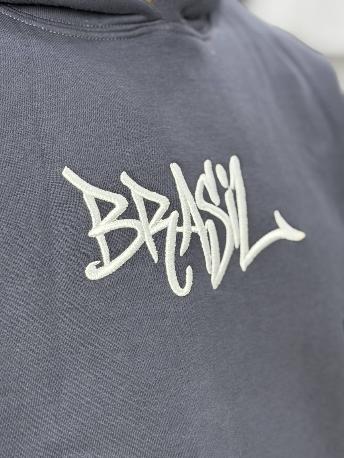 Hoodie oversized brasil GRAY