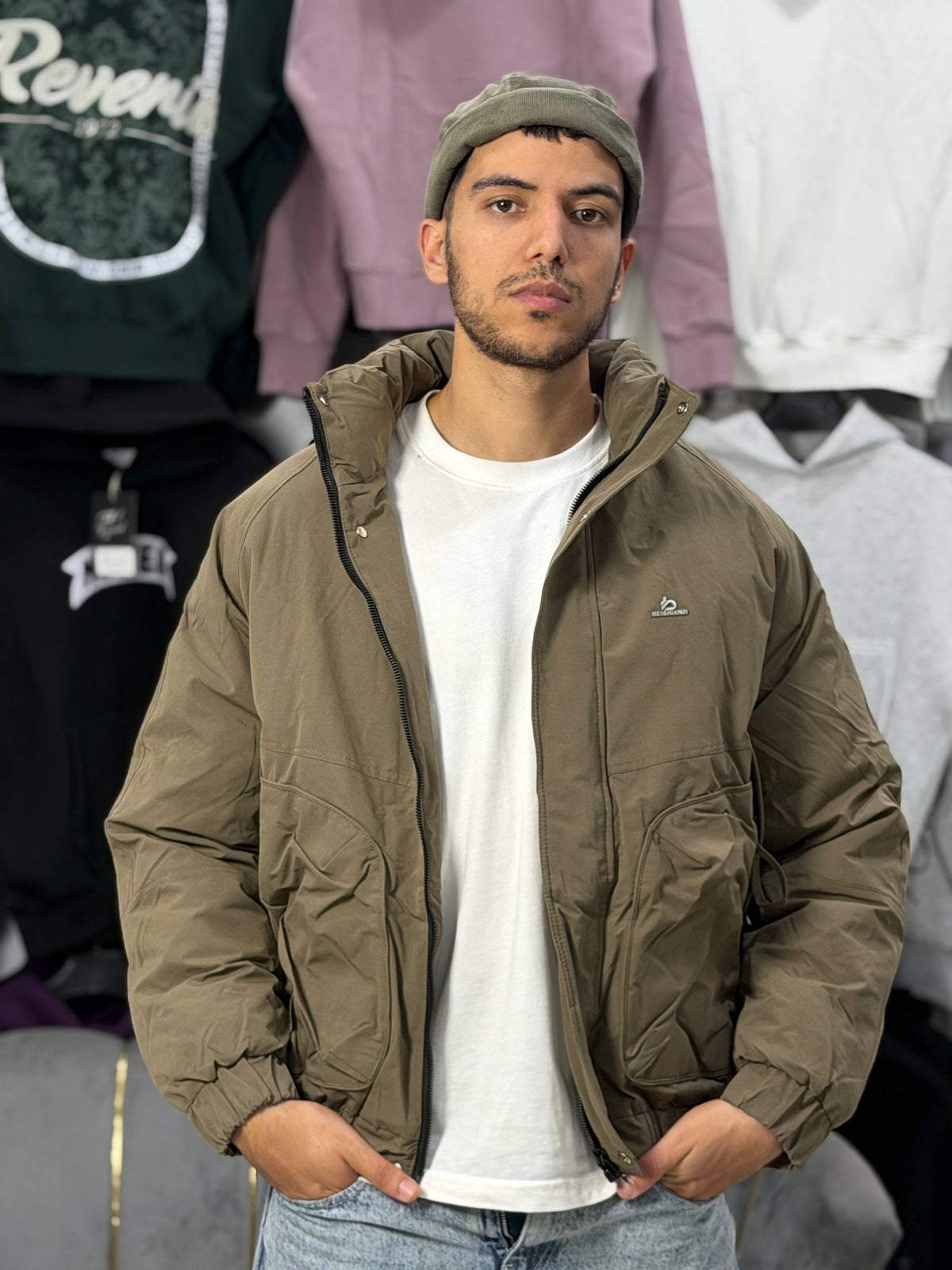 BOMBER ORIGINAL BEISHANJI - OLIVE