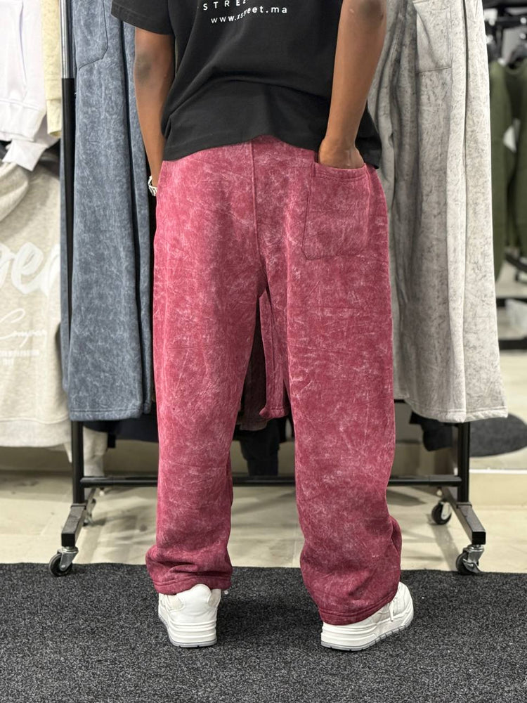 DELAVE BAGGY CTT PANT - RED